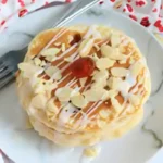 Cherry Bakewell Pancakes