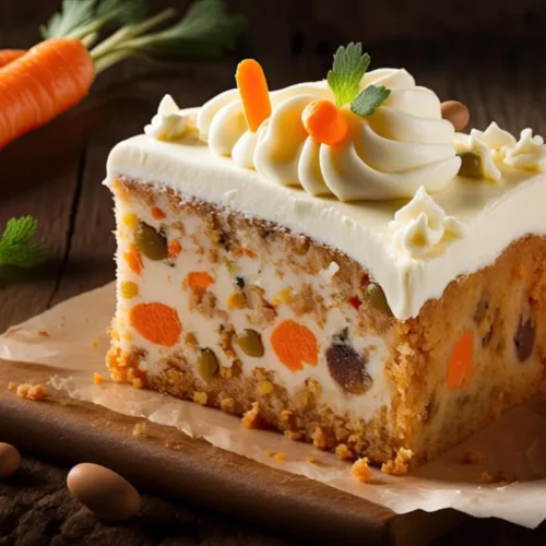 Triple Layer Carrot Cake