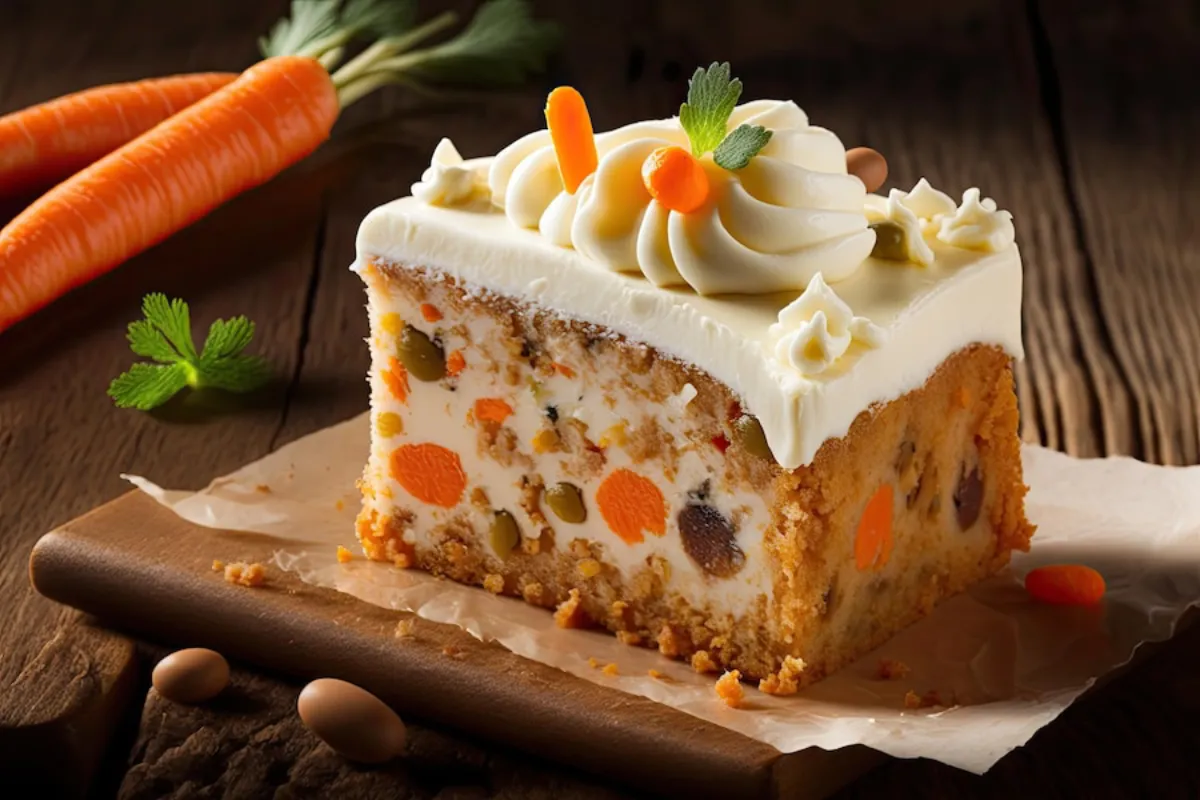 Triple Layer Carrot Cake