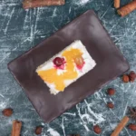 White Chocolate Orange Cranberry Fudge