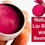 Beetroot lip balm for dark