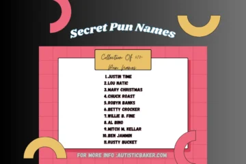 Secret Pun Names