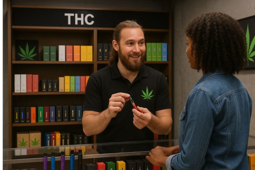 THC vape store experience