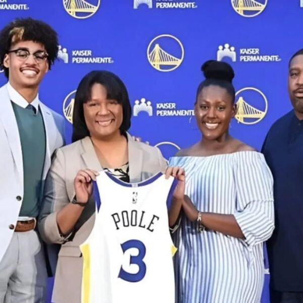 Jordan Poole’s Mother