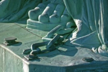 Statue of Liberty Chains and Shackles