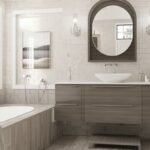 update bathroom without removing tiles