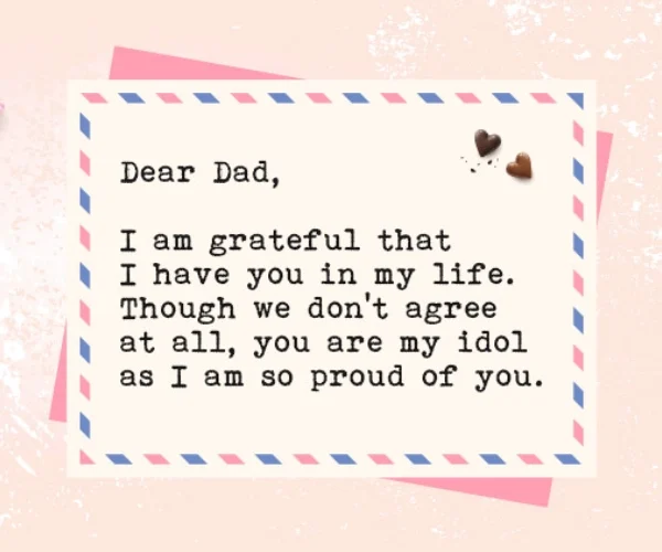 Heartfelt Letters From Daughters to Their Dads